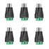RCA to AV Screw Terminal Connector, RCA Cable Audio Adapter,Phono RCA Female Jack Solderless Converter Audio/Video Connector Speaker Wire to RCA A...