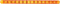 United Pacific 14 LED 12" Turn Signal Light Bar - Amber LED/Amber Lens, 38946...