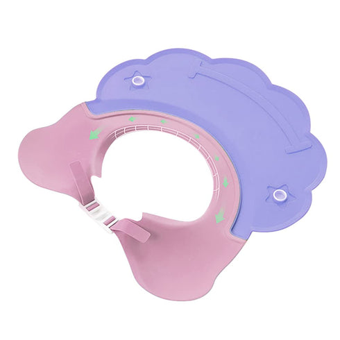 2 Pcs Baby Shower Cap Adjustable Girls Boys Hair Washing Shield Waterproof Ear Protective Shampoo Hat Soft Bath Head Cap Visor...