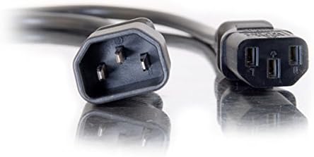 C2G 6FT Premium Universal Extension Cord - Power Extension Cord for TV, Computer, Monitor, Appliance & More (03141)...