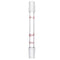 stonylab Glass 14/20 Straight Laboratory Adapter, Borosilicate Glass 30 mm Between Two 14/20 Ground Inner Standard Taper Joints for Laboratory Lab...