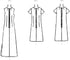 Simplicity Misses' Vintage 1960's Collarless Dress Sewing Pattern Packet, Design Code S9884, Sizes 6-8-10-12-14...