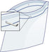 GPI - 2" x 2" - Bulk Pack of 100, 2 Mil Thick, Clear Plastic Reclosable Zip Bags, Hang Hole for Display, Durable Poly Baggies with Resealable Zip ...