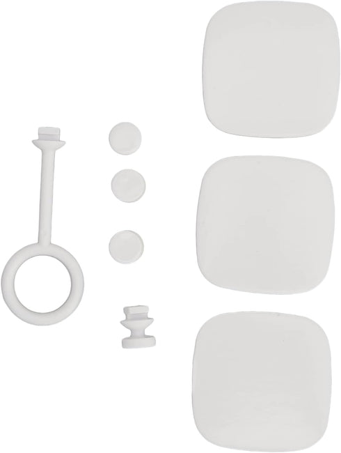 Rongm Smart Pusher Fingerbot Abs Smart Switch Bluetooth Remote Timing Voice Control for Garage Door Light Fan for Tuya (White)...