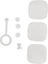 Rongm Smart Pusher Fingerbot Abs Smart Switch Bluetooth Remote Timing Voice Control for Garage Door Light Fan for Tuya (White)...