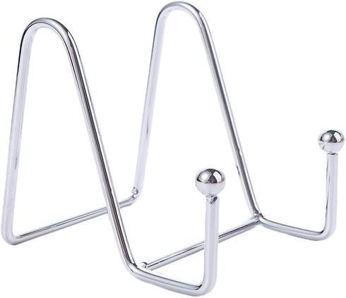 2Pcs Metal Plate Stands Holder Display Pictures Frame Stand, Iron Easels Photo Decorative Plate Dish Holder Stand Tabletop Art Decorative...