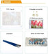 Fokenzary DIY Paint by Numbers Painting Canvas for Kids or Adults Beginner with Brushes and Acrylic Paints Frameless......