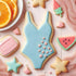 One Piece Bathing Swimsuit/Lingerie 4 Inch Cookie Cutter from The Cookie Cutter Shop – Tin Plated Steel - Made in the USA...