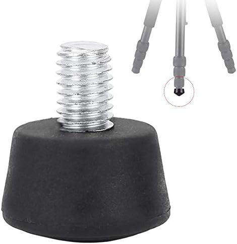 Monopod Foot Pad 1/4inch or 3/8 inch Universal Anti-Slip Rubber Foot Pad Photography Accessories for Tripod Monopod (3/8inch)...