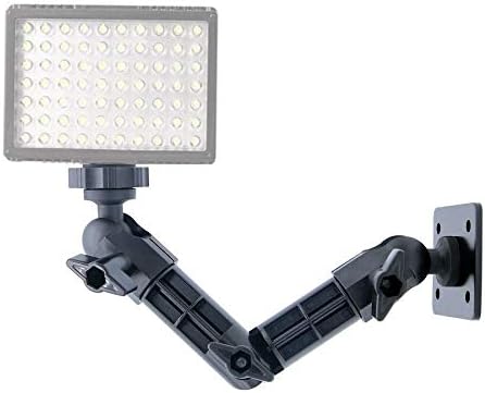 9 Inch Articulating Magic Arm Wall Mount Holder Stand for Camera LED Light, Video Lamp...