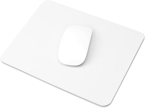 ProElife Mouse Pad 9.4'' x 7.8'' Slim Mat for Computer Laptop Accessories, Waterproof PU Leather Mouse Pad with Anti-Slip Base Rectangle Mousepad ...