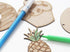 Unfinished Wooden Shapes and Cutouts - Bulk Wood Painting Crafts for Kids, DIY Home Decoration, Art Projects, Kids Painting Supplies, 65pcs Set of...
