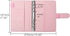 A6 Binder Cover Glitter White PU Leather Binder Cover Refillable 6-Ring Planner Budget Binders Loose-Leaf Notebook Binder Covers with Magnetic Buc...