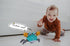 Green/Orange Crawling Crab Baby/pet Toys - Toy Gifts for 3-10 yr Old Infants, 4 AA Battery Included, Avoid Obstacles, Music Sound Included. (Green...