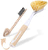 3 in 1 Dish Scrub Brush, Multipurpose Kitchen Cleaning Brushes for Dishes Pots Pan Sink...