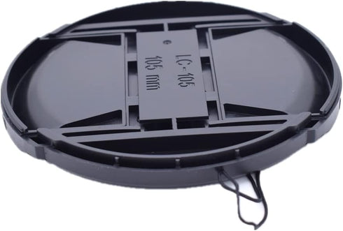 105mm Lens Cap Center Snap on Lens Cap Suitable for Compatible with All Brands Any Ø105mm with Camera Lenses....