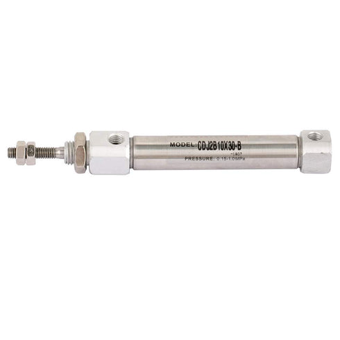 Pneumatic Air Cylinder CDJ2B10-30B 10mm Diameter 30mm Stroke Double Acting Stainless Steel 2 Hydraulic Cylinder...