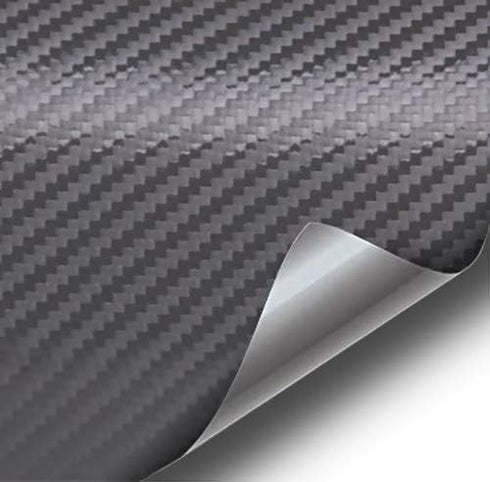 VViViD® XPO Dark Grey Carbon Fiber 5ft x 3ft Car Wrap Vinyl Roll with Air Release Technology...