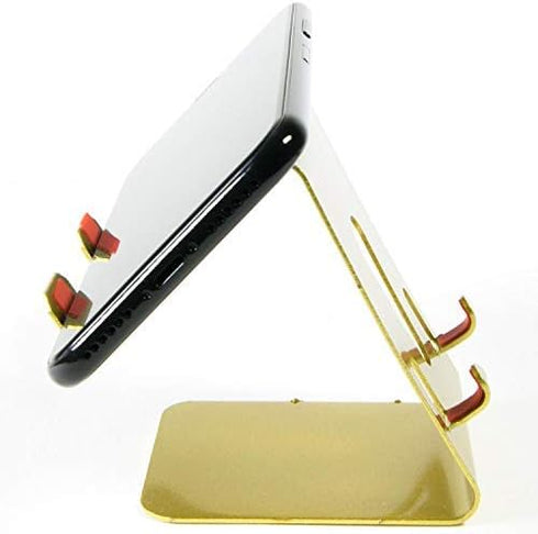 Metal Phone Stand, CoverON Universal Cell Phone Holder Stand for Desk, Home, Office Compatible with iPhone, Android, Galaxy, and All Smartphones -...