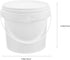 2pcs for Container Heavy Bucket All Toys Portable Household Pets Barrel Tub Kitchen Food Bucke Duty with Treasure Grade Lid Storage Buckets Cream ...