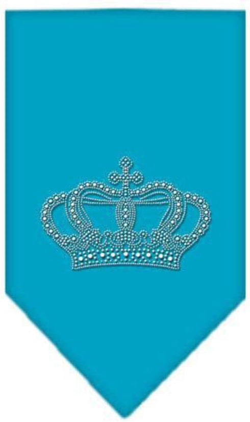 Mirage Pet Products Crown Rhinestone Bandana, Small, Emerald Green...