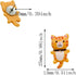 30 pcs Cute Cat Creative Push Pin Cute Decorative Thumbtacks Photo Memo Note Drawing Multi-functional Pushpin Home Office Teacher Personal Organiz...