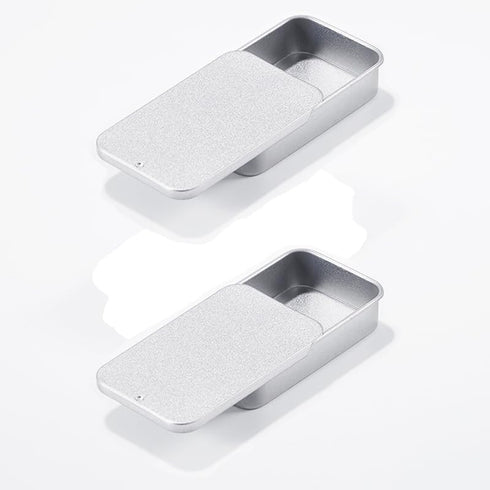 2Pcs Dental Floss Portable Case, Dental Floss Dispenser, Refillable Glide Floss Storage Container,Organizer Box for Portable Travel Flossing Solut...