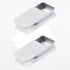 2Pcs Dental Floss Portable Case, Dental Floss Dispenser, Refillable Glide Floss Storage Container,Organizer Box for Portable Travel Flossing Solut...
