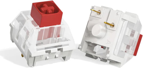 Ranked Kailh Box Key Switches for Mechanical Gaming Keyboards | Plate Mounted (Kailh Box Red 10 Pcs)...