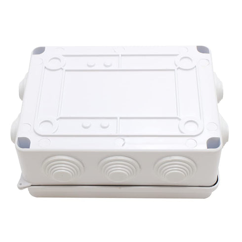 MAKERELE IP65 Watertight Electrical Box Plastic Waterproof Dustproof Universal Electrical Project Enclosure White 5.9”×4.3”×2.8”inch(150×110×70mm)...