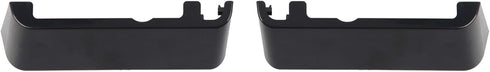 ITrims Car Accessories for Toyota Prado J120 FJ120 2003-2009 Roof Rack Rail End Luggage Protector Center Cargo Rack Cover Shell Cap Trims ABS Blac...