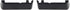 ITrims Car Accessories for Toyota Prado J120 FJ120 2003-2009 Roof Rack Rail End Luggage Protector Center Cargo Rack Cover Shell Cap Trims ABS Blac...