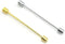 2 Pieces Collar Pin Collar Bar Collar Bar Pin Shirt Collar Bar Tie Pins Necktie Pins Clip Clasp Lapel Stick Brooch Screw Design Shirt Collar Bar f...