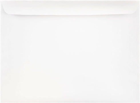 JAM PAPER 9 1/2 x 12 5/8 Booklet Commercial Envelopes - White - 25/Pack...