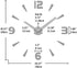VANGOLD Wall Clock Oversized Wall Clocks for Living Room Decor, Decorative Wall Clocks Battery Operated (Black Home Decoration)...