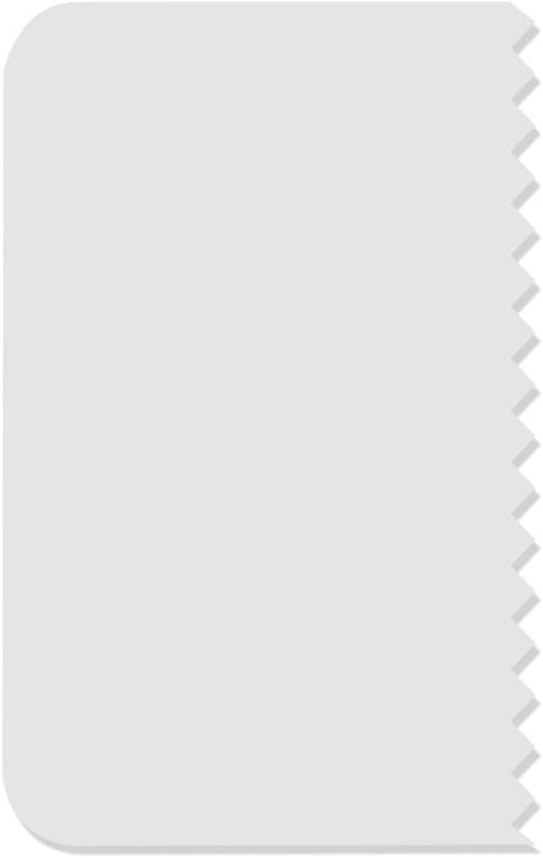 PME SIDE SCRAPERS - PATTERNED EDGE PLASTIC SET OF 4...