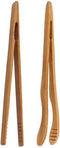 Reusable Classic Bamboo Toast Tongs - Wood Cooking Tong,Ideal for Toaster,Fruits, Bread & Pickles, Kitchen Utensil For Cheese Bacon Muffin Fruits ...