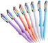 Rainbow series cute 0.5mm Point Mechanical Pencils Pack of 8 Pcs...