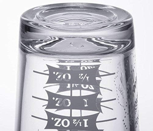 Professional Measuring Glasses, Two - 4 oz Measuring Glasses (2)...