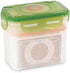 e-jen Premium Kimchi, Sauerkraut Container Probiotic Fermentation with Inner Vacuum Lid (Earthenware Green, 0.45 gal/ 1.7L)...