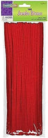 Creativity Street Jumbo Bendable Stem, 12-in. x 6-mm, Red 600 per Bag...
