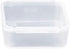Square Clear Jewelry Storage Boxes Beads Crafts Case Containers-Reusable Plastic- 6x6x1.8cm Comfortable and Environmentally Professional Design Or...