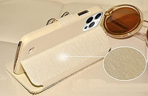Bonitec iPhone 13 Pro Max Wallet Case - Luxury Glitter Bowknot Diamond Rhinestone Flip Stand with Card Slot...