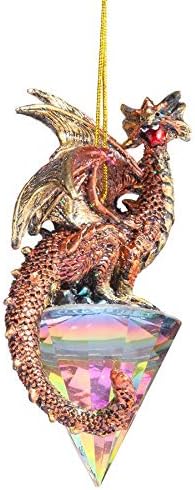 Diamond Dragon 2019 Gothic Holiday Ornament...