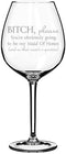 Wine Glass Goblet Funny You're Obviously Going To Be My Maid of Honor Will You Be My Proposal (20 oz Jumbo)...