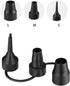 Air Pump Replacement Nozzles, 3 Pack Inflatable Pump Nozzles Head, Air Pump Inflator Adaptor Accessory for Partial Air Bed, Air Mattress etc...
