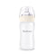 Yooforea Silicone Coated Glass Baby Bottle, 6M+ Fast Flow Nipple I Anti-Colic, Wide Neck, Stable Base I Medical-Grade Silicone Coating for Shatter...
