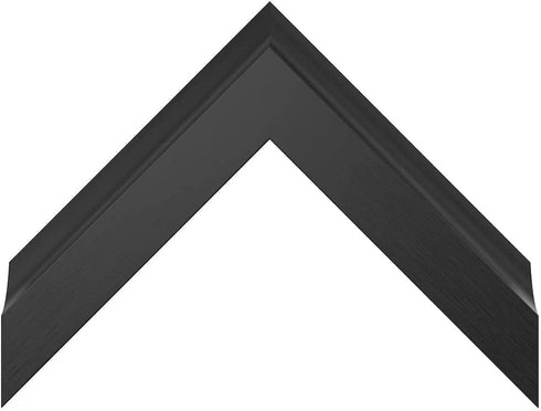 Deco TV Frames Alloy Scoop - Anodized Black Bezel Compatible ONLY with Samsung The Frame TV (3", Color Chip)...