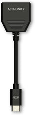 AC Infinity Molex to UIS Port Adapter Dongle, Conversion Cable Cord, Works with CLOUDLINE, AIRLIFT, and CLOUDWAY EC-Motor Fans...
