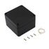 LeMotech Junction Box IP65 Waterproof Project Box Dustproof ABS Plastic Electrical Boxes Universal Enclosure for Electronic Black 3.29x 3.19x 2.2 ...